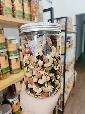 Ngũ Cốc Granola Nướng Vị Mật Ong Hạt Nhập Khẩu - thương Hiệu Holinut/500gram