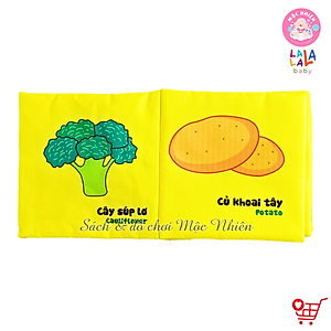 Sách Vải Đa Tương Tác Kích Thích Thị Giác Cho Bé Sơ Sinh My Very First Book - Lalala Baby (Nhiều chủ đề)
