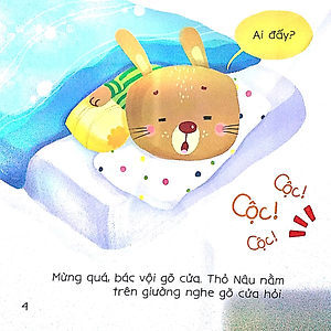 Sách Bé Tập Kể Chuyện - Bác Gấu Đen Và Hai Chú Thỏ