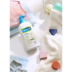 Combo Sữa tắm gội dịu lành Cetaphil Baby Gentle Wash & Shampoo 400ml + Sữa dưỡng thể dịu lành Cetaphil Baby Lotion 400ml