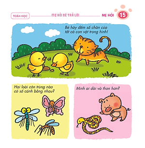 Sách Mẹ Hỏi Bé Trả Lời: Hỏi Đáp Rèn Trí Thông Minh_ 4-5 Tuổi