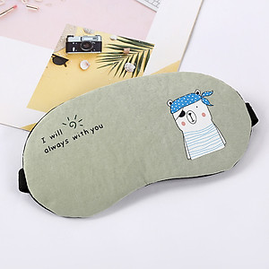 Bịt mắt ngủ có gel làm mát  tặng kèm bịt tai chống ồn