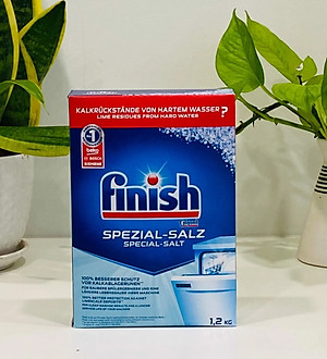 Nước làm bóng Finish 750 ml+ muối rửa bát Finish 1200 g
