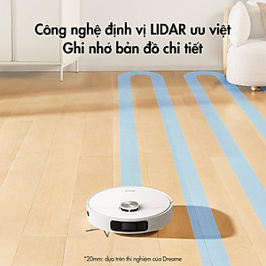 Robot Hút Bụi Lau Nhà Dreame L10 Prime Giặt Giẻ Tự Động 4000 Pa - Hàng Chính Hãng