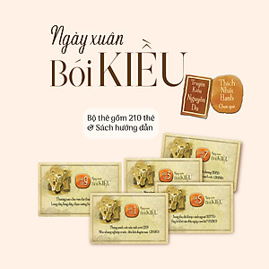 Bộ thẻ Ngày xuân bói kiều  - Truyện Kiều Nguyễn Du