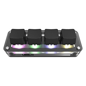 4 Keys Keyboard Replacement Copy Paste  Keypad for Gaming Programming