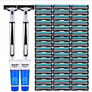 combo dao cạo râu kèm 35 lưỡi HBH005