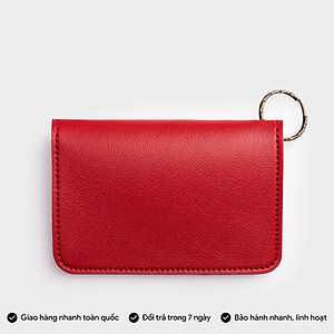 Ví Yuumy ( Thời trang nữ nắp gập cỡ nhỏ - Ví móc khóa da YMK10 )