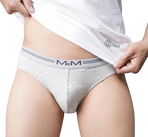Combo 3 quần lót nam sợi cotton Organic mềm mịn thoáng mát co giãn 4 chiều MRM Manlywear (TẶNG Đôi Tất Nam Cao Cấp màu ngẫu nhiên)