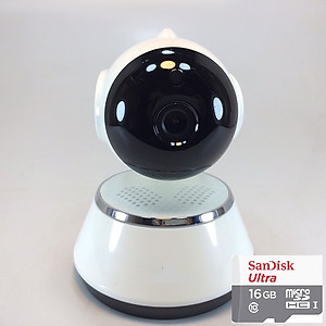 Mua Camera wifi mini HD-720P V380 tặng thẻ nhớ 16GB Tiki