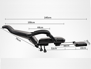 Ghế xoay văn phòng ngả lưng - Làm việc kết hợp nghỉ ngơi