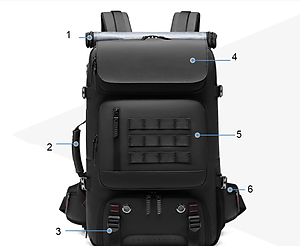 Balo du lịch đa chức năng hàng siêu cao cấp phong cách cá tính mới