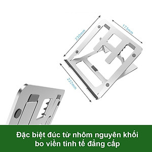 Đế Tản Nhiệt Máy Tính Laptop PIX-LINK X5P Bằng Hợp Kim Nhôm, Điều Chỉnh 5 Cấp Độ - Hàng Chính Hãng