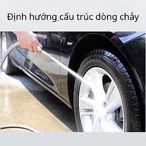 Vòi Tưới Cây, Vòi Xịt Rửa Xe Đa Năng Tăng Áp Lực Nước Cực Mạnh 10m, Lắp Vòi Nước Thông Thường (Đầu Vòi Đồng) - HÀNG CHÍNH HÃNG MINIIN