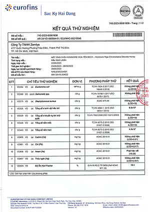 Combo Mật ong rừng Hoa Yên Bạch Honimore 1kg - tăng cường sức đề kháng