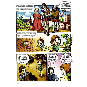 Sách Who? Chuyện Kể Về Danh Nhân Thế Giới: Leonardo Da Vinci (Tái Bản 2020)