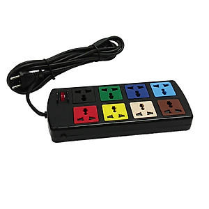 Ổ cắm kéo dài đa năng LiOA 8 ổ cắm (8D33N 8D33WN)