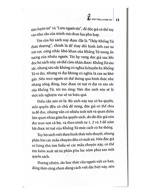 Sách Thầy Khổng Tử Thân Thương - Rèn Tâm Luyện Trí (Tái Bản)