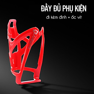 Giá Bình Nước Xe Đạp Siêu Nhẹ Gắn Khung Cho Xe Đạp Leo Núi, Thể Thao Giá Rẻ Bằng Nhựa Chất Lượng Cao Mai Lee