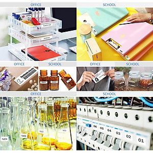 Nhãn In Tiêu Chuẩn TZE Brother Tze-621 Chữ Đen Trên Nền Vàng (9mm) - Hàng chính hãng