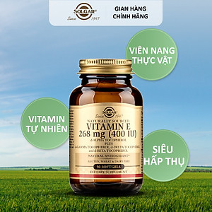 Combo Làm Đẹp - Solgar Vitamin E và Evening Primrose Oil Làm Đẹp Da, Tăng Cường Nội Tiết Tố Nữ