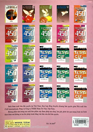 Sách 450 Conjugaison Niveau Intermédiare