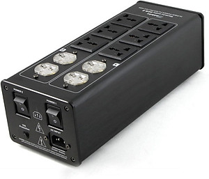 QUÀ TẶNG KÈM - BỘ LỌC NGUỒN ĐIỆN SẠCH CHỐNG NHI.ỄU AC8.8 CHUYÊN DÙNG CHO DÀN ÂM THANH HI-END CÔNG SUẤT 3000W. Wei.du.ka AC8.8 Power Strip 3000W LED Display Lighting Protection AC Power Outlet Audio Power Filter Purifier Conditioner - Hàng Chính Hãng