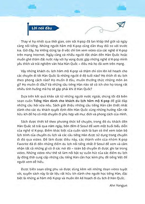 Sách Tiếng Hàn Dành Cho Khách Du Lịch Hâm Mộ K-POP (Kèm file MP3)