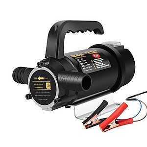 Máy bơm nước dầu diesel 12V 24V, bơm tự mồi lưỡng dụng - Hàng nhập khẩu