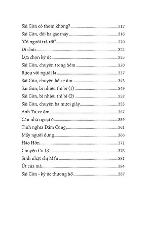 Sách Chuyện Nhỏ Sài Gòn Bao Nhớ