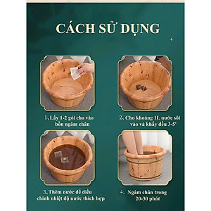 100 Túi Lọc Thảo Dược Ngâm Chân Dành Cho Người Đau Khớp, Mất Ngủ Giúp Hết Tê Buồn Tay Chân, Giải Tỏa Căng Thẳng 