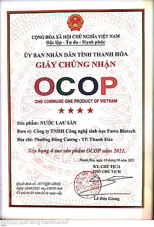 Nước lau sàn hữu cơ enzyme sinh học từ vỏ dứa Fuwa3e 1L - hương SẢ CHANH/ QUẾ