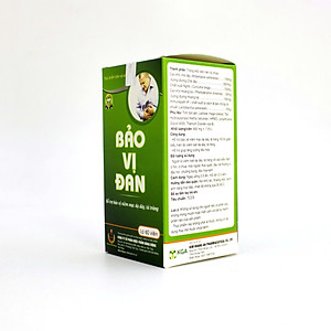 Bảo Vị Đan - Năng Động - Giảm Ợ Hơi, Ợ Chua, đầy hơi, trào ngược , tiêu hóa kém.