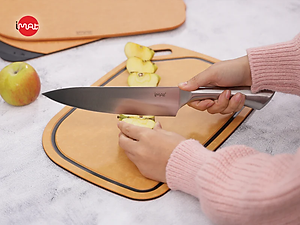 [HÀNG CHÍNH HÃNG] Bộ dao 3 đa dụng iMat Lưỡi thép cacbon  5Cr15 5Cr15 sắc, bền bỉ, cán dao làm bằng inox 430 không gỉ.