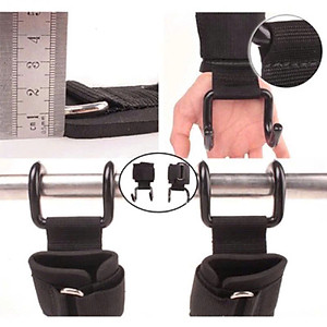 ( 1 ĐÔI )Quấn Cổ Tay Tập Xà Đơn Có Móc sắt sơn tỉnh điện,Hỗ trợ Tập Xà đơn Tập Tạ TP 8474