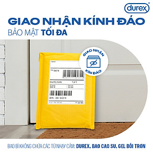 Combo Bao cao su Durex Fetherlite tặng áo mưa độc quyền Durex