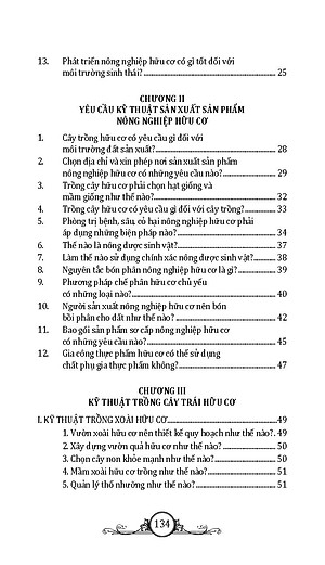  Kỹ Thuật Trồng Cây Ăn Trái Và Cây Lương Thực Hữu Cơ (Tái bản 2024)