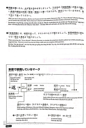 Sách Luyện Thi Năng Lực Nhật Ngữ N3 - Hán Tự (Tái Bản)