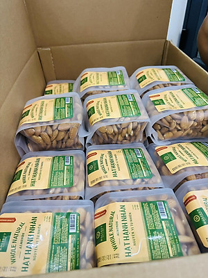 Hạnh Nhân Úc Nương Nguyên Vị  - Thương Hiệu Holinut/500gram