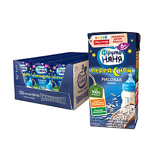 Thùng 18 Hộp Sữa đêm gạo sữa Fruto Nyanya 200ml