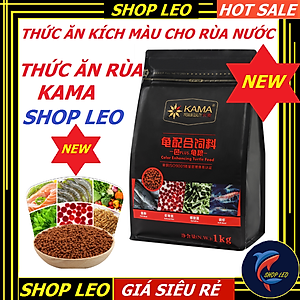 Thức ăn kích màu cho Rùa Nước hãng KAMA - Cám dinh dưỡng cho rùa nước - thức ăn rùa nước
