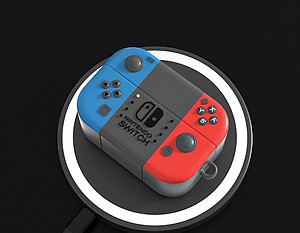 Case Silicon cho Sony WF-1000XM4 Hình Máy Game Switch Kèm Móc Treo_ Hàng Chính Hãng