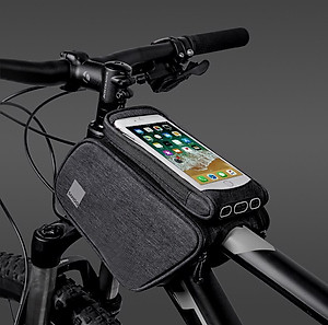 Túi gắn ống ngang tương thích với điện thoại cảm ứng Sahoo Urban Doube Top tube bag with Smart phone Holder