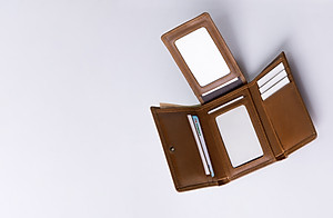 Ví nam da bò Trita ( Thời trang nam cao cấp - Ví da RVN03 )