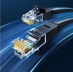 Cáp mạng LAN CAT6 UTP 20M màu Đen Ugreen LAN20166NW102 Hàng chính hãng