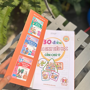 Sách 30 Điều học sinh Tiểu Học cần chú ý