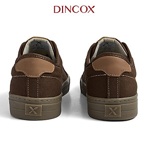 Giày Sneaker Vải Canvas Nam Nữ E12 Kakao Dincox