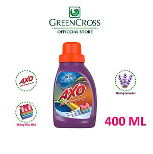 Combo 4 chai Nước tẩy đánh bay vết bẩn cứng đầu cho quần áo màu AXO 400ml