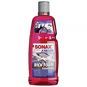 Nước Rửa Xe Ô Tô  SONAX Xtreme Rich Foam Shampoo 1L - Xà phòng rửa xe bọt tuyết