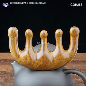 Lược Gỗ Thơm Mát Xa Da Đầu Răng Thưa Thư Giãn Giải Tỏa Áp Lực Độc Đáo - COH268